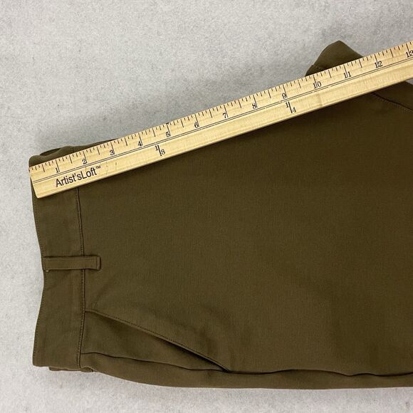 Paige Stafford Tech Trouser Pants Mens 33 Bronze Birch Stretch Minimalist Modern - Picture 6 of 13